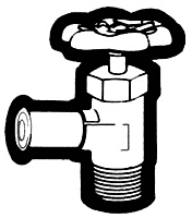 5/8 Od X 3/8 Mp Ang. Truck Valve