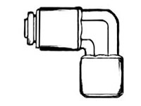 Dot-Ptc 1/4 X 1/8 Female Elbow